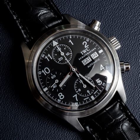 iwc pilot chronograph 3706|iwc 3706 review.